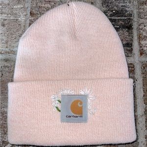 Hand embroidered carhartt hat!